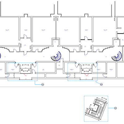 Exemple Immeuble Vue Plan Rez